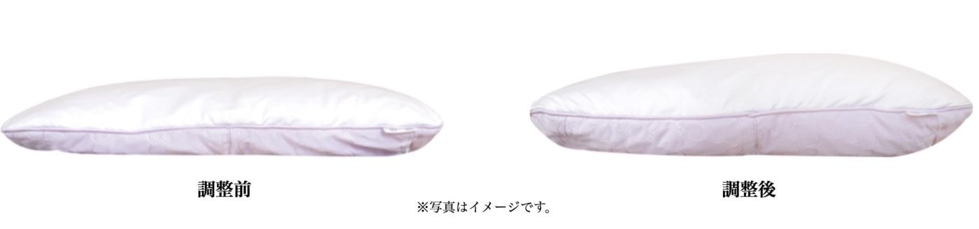 マイ枕・高さ調整