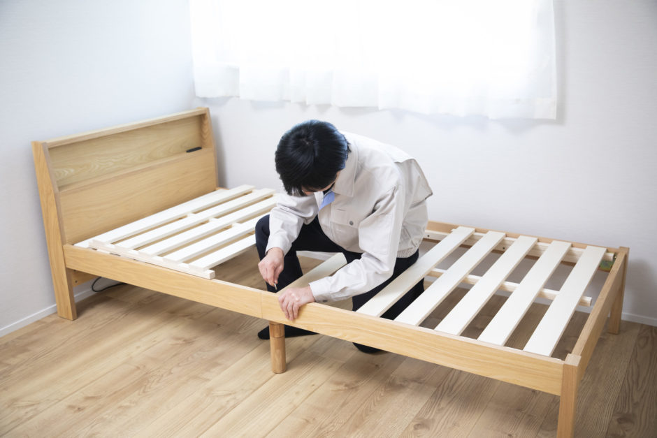 日本の直営店舗 ニトリ　シングルベッドフレーム シングルベッド