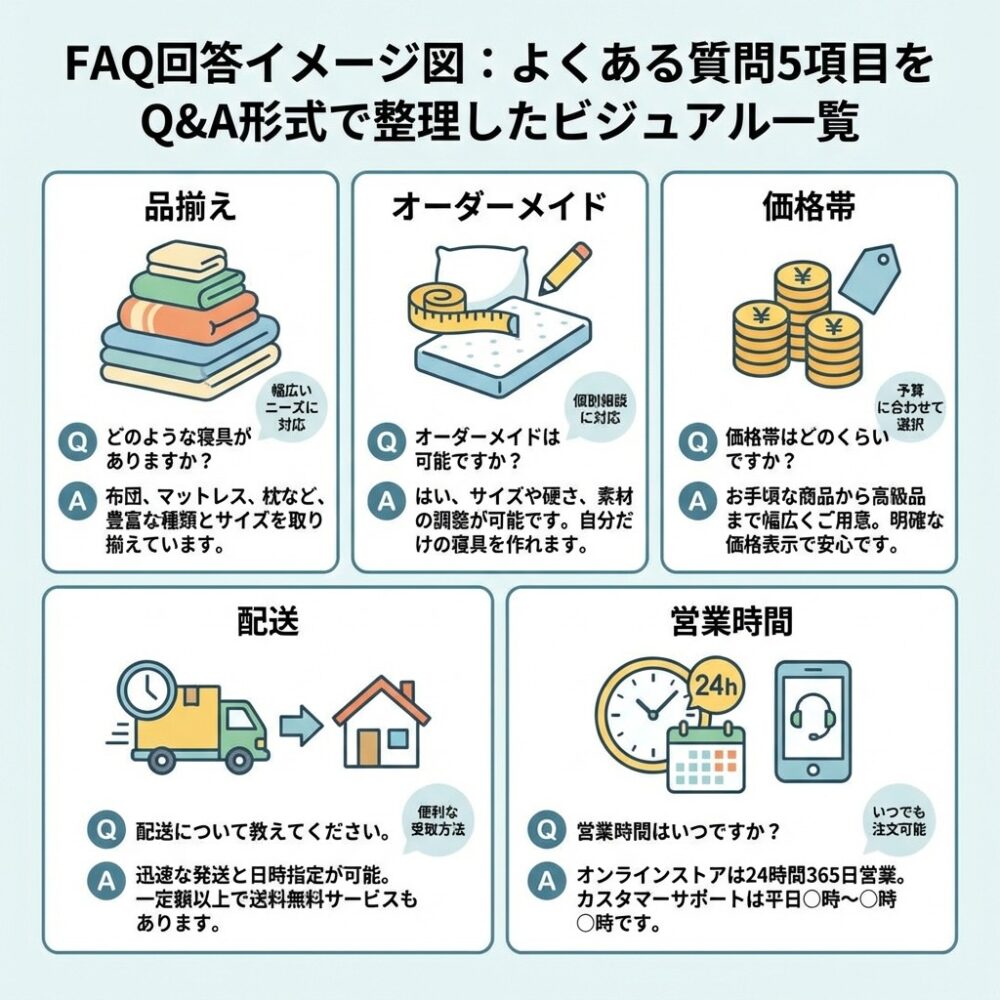 よくある質問（FAQ）の解説図