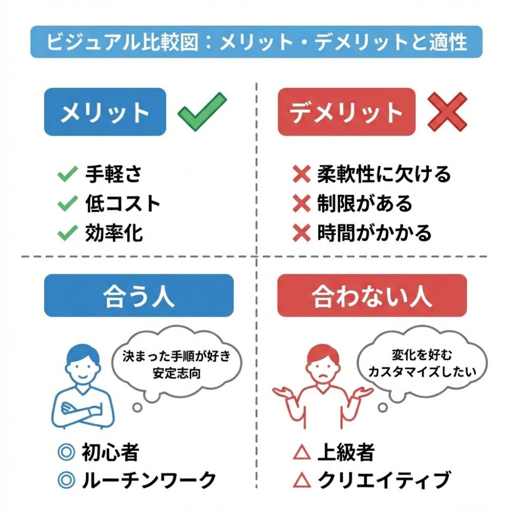 エアツリーマットレスのメリット・デメリットの解説図