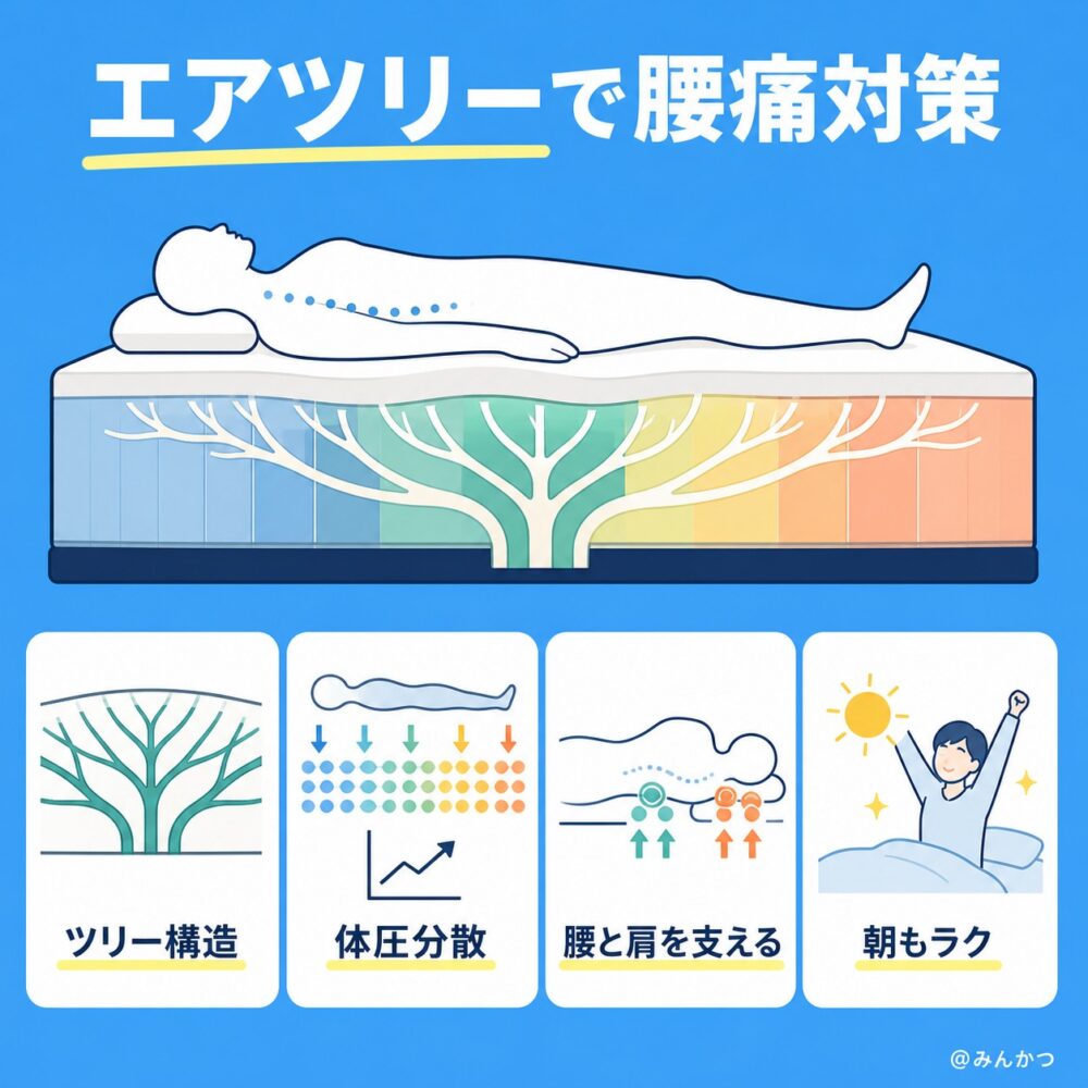 腰痛が楽になったという評価