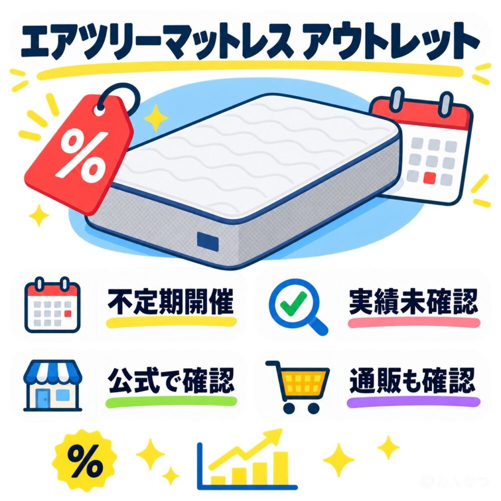 アウトレット販売はある？