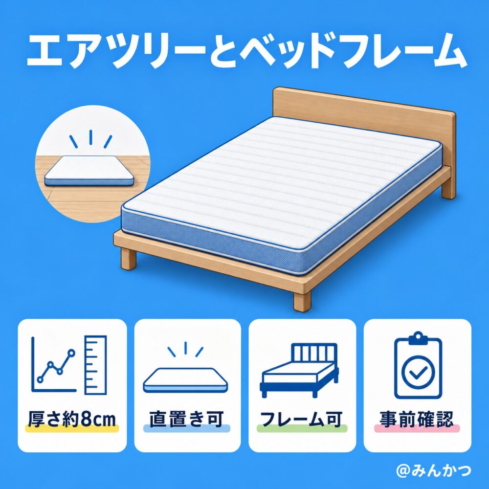 ベッドフレームは販売してる？他社で合うものはどれ？