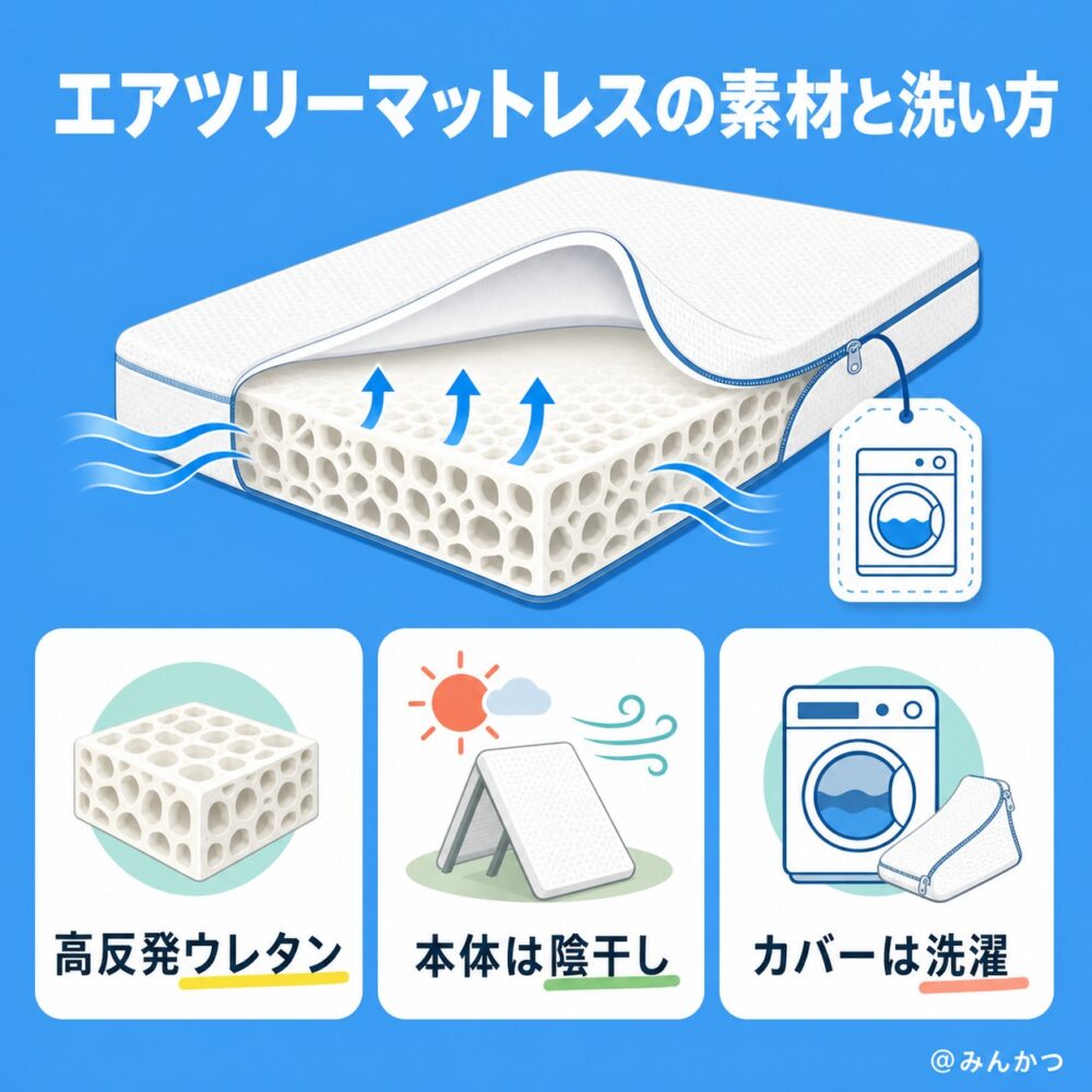 素材は何？洗える？