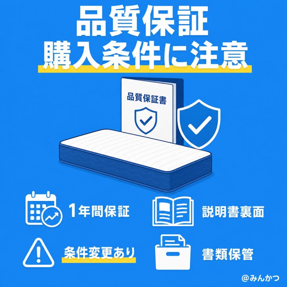 品質保証はある?条件は何?