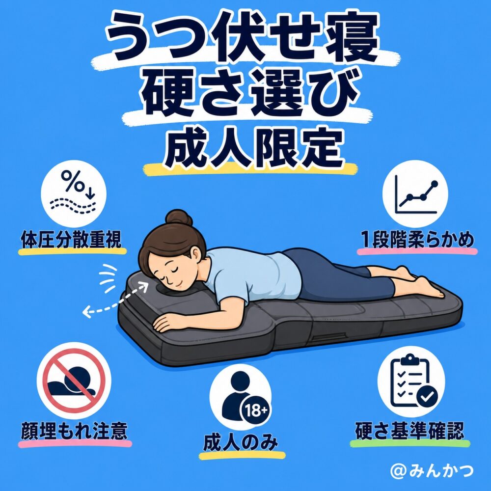 ケース⑤うつぶせ寝なら