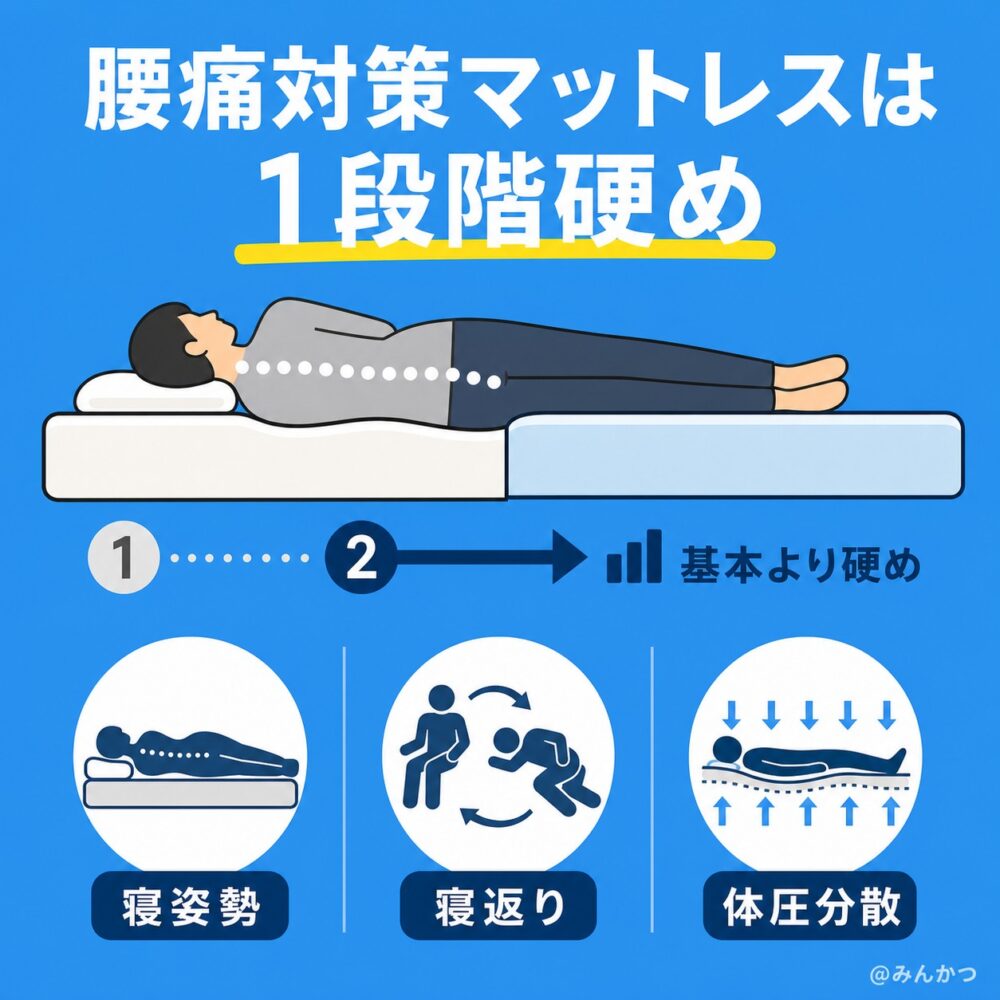 ケース①腰痛対策なら