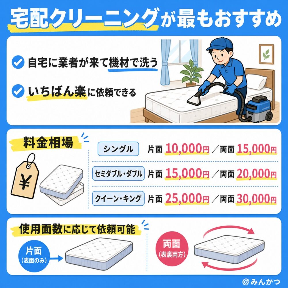 宅配クリーニング(自宅に来てくれる)★おすすめ