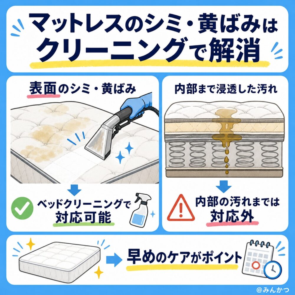 シミ・黄ばみ・汚れ