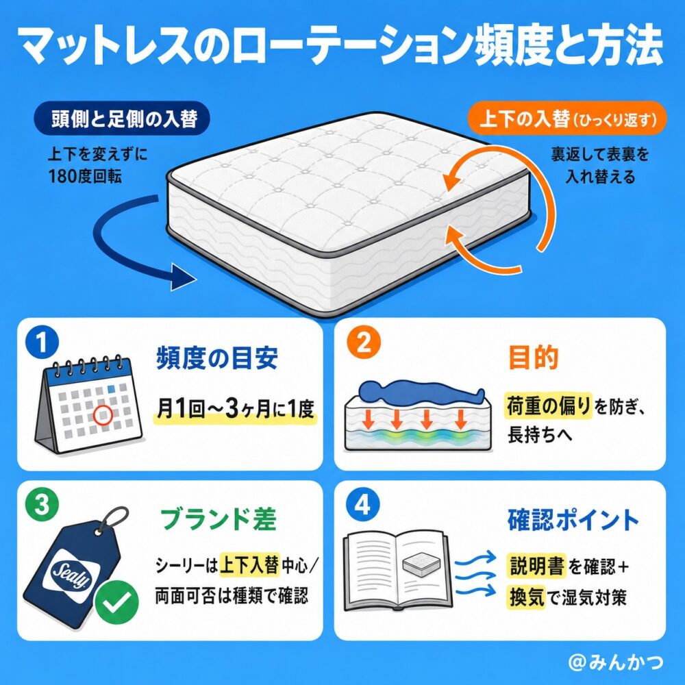 ブランドごとのローテーションを確認