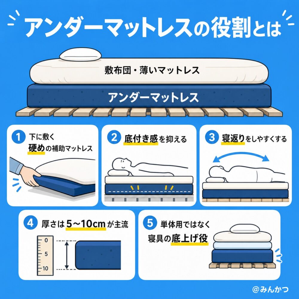 アンダーマットレスとは
