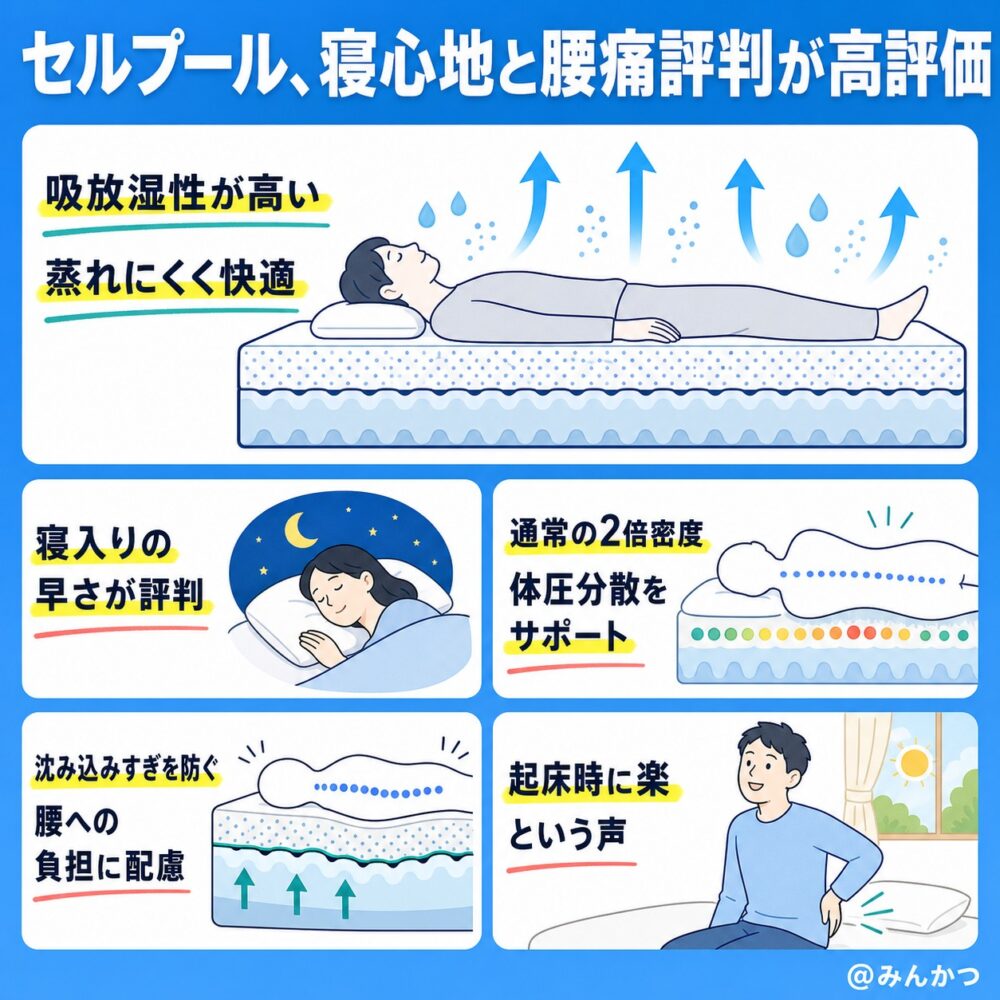 セルプールの口コミ評判