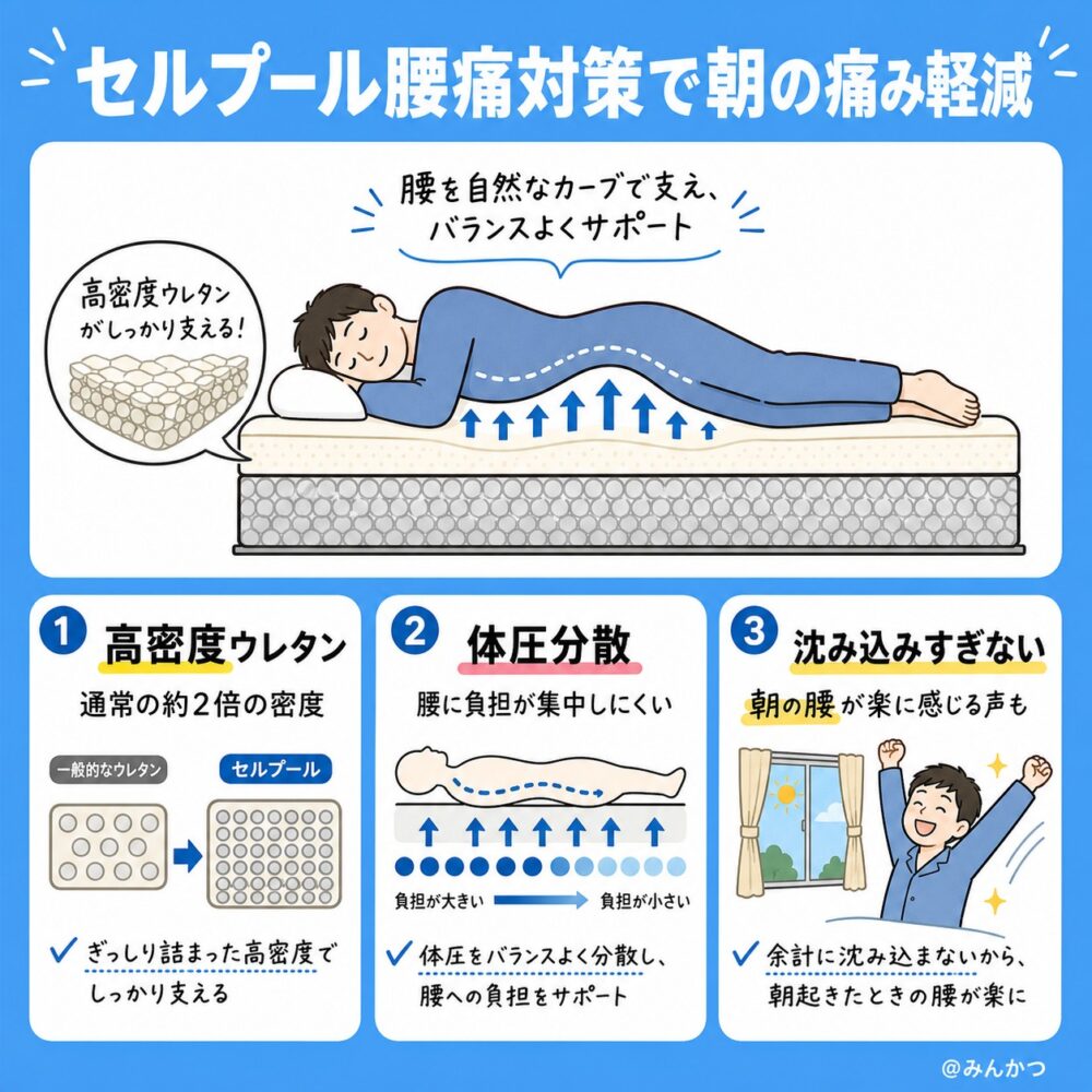 腰痛対策の口コミ