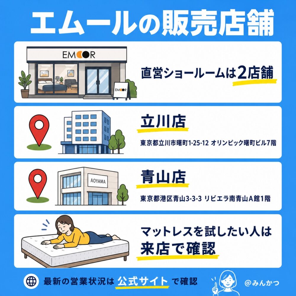 販売店舗はある？