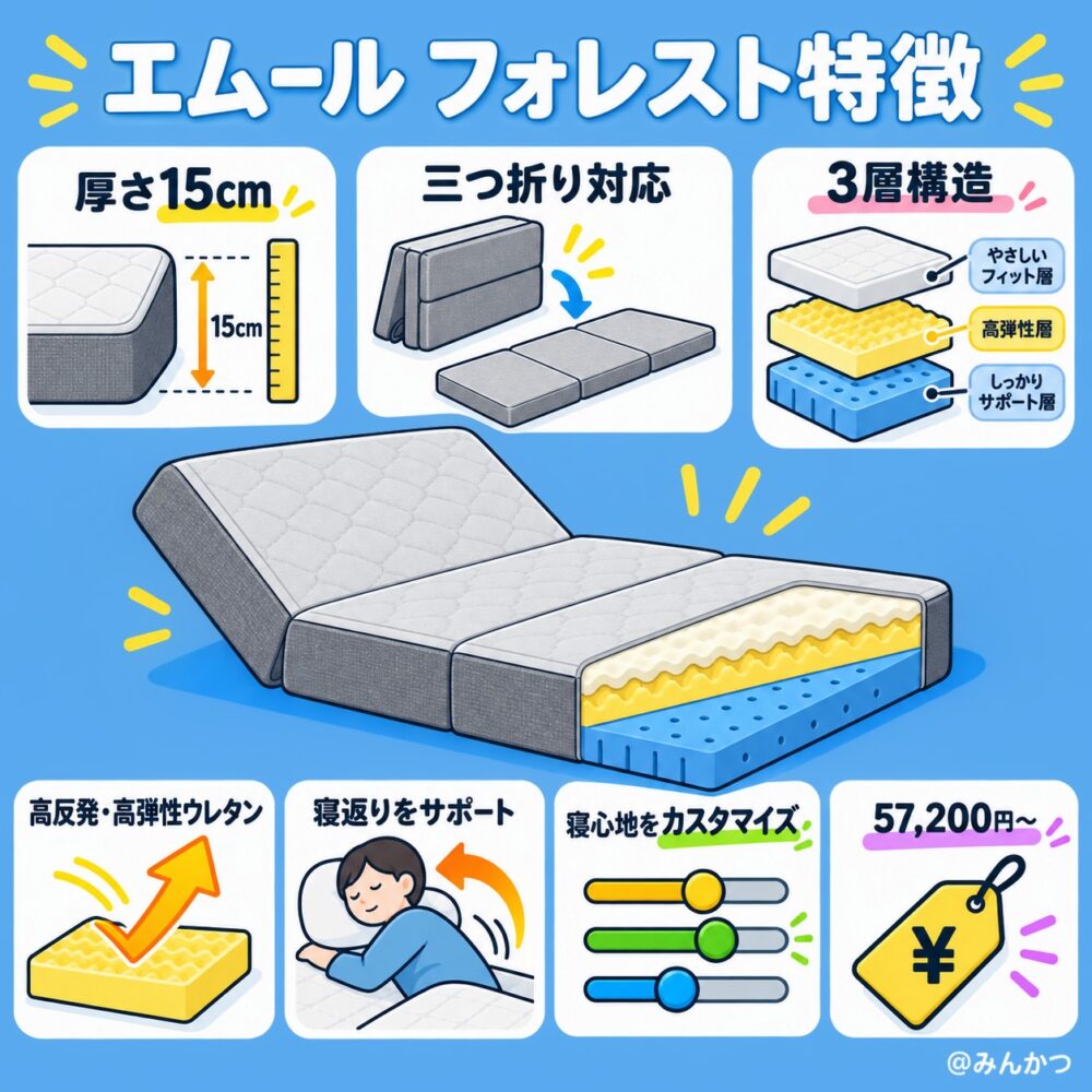エムール フォレストマットレス