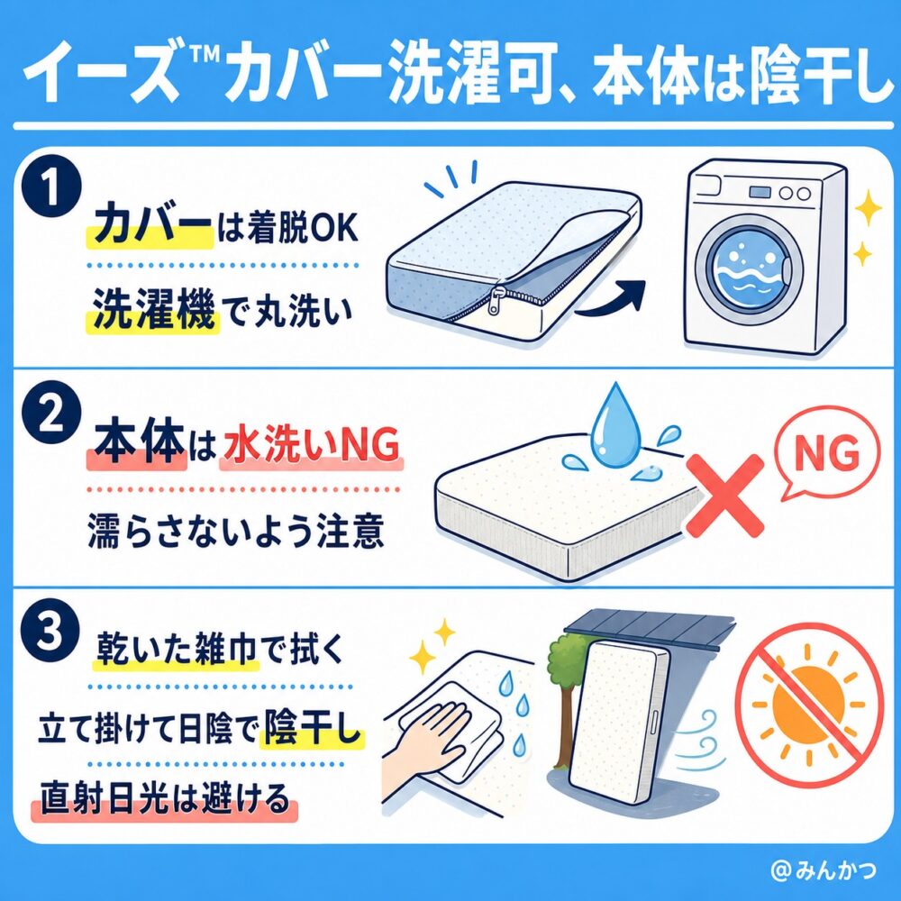 洗える？洗濯はどうする？
