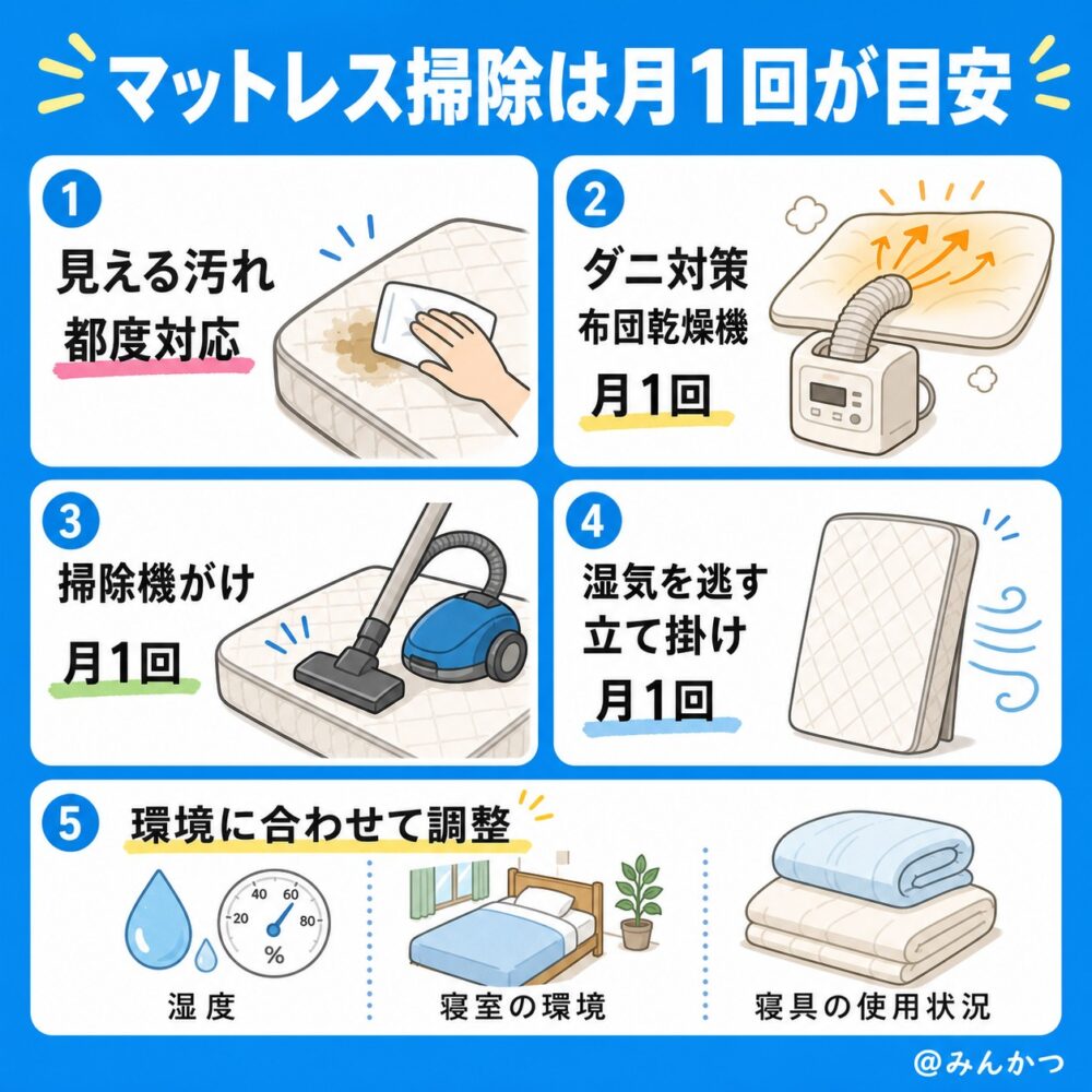 掃除頻度は?