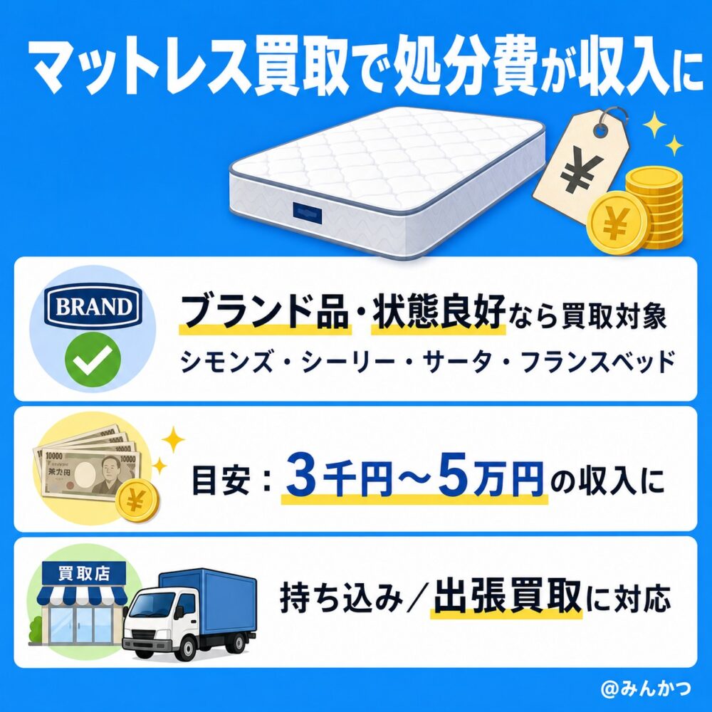 ⑤リサイクルショップや買取業者に買い取ってもらう