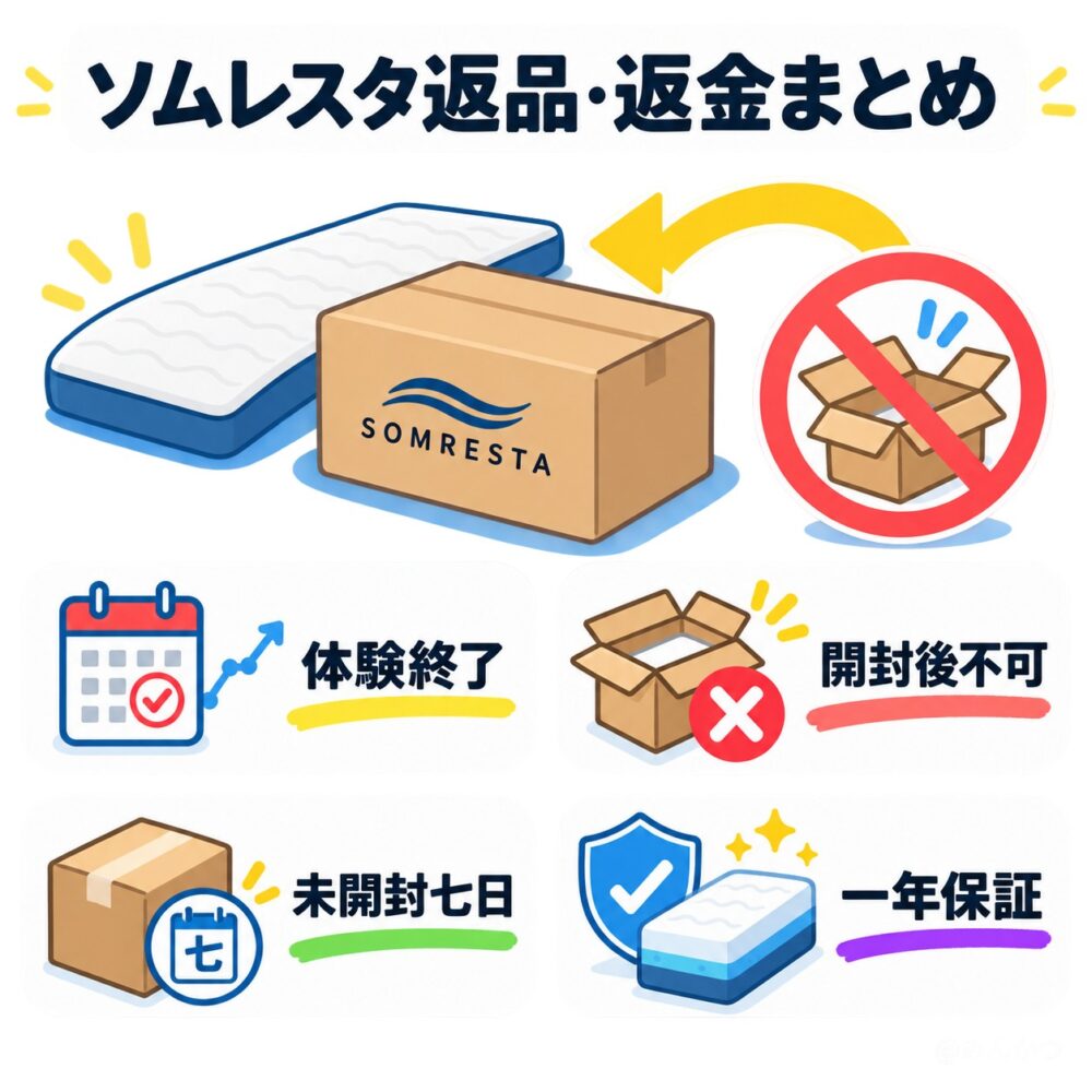 返品可能？返金保証はある？返品方法は？