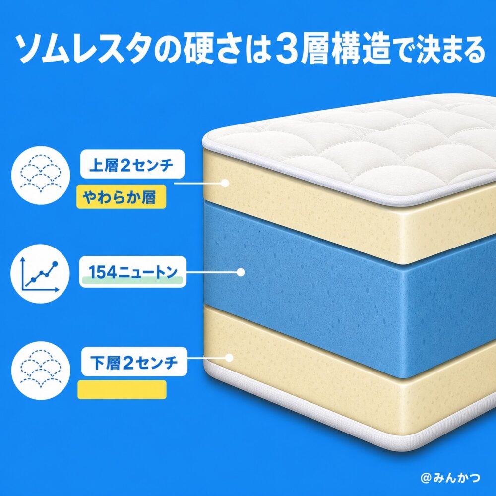 硬さは硬い？柔らかい？