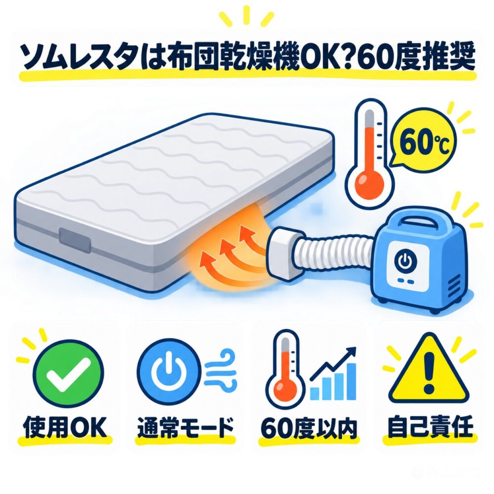 布団乾燥機は使用できる？
