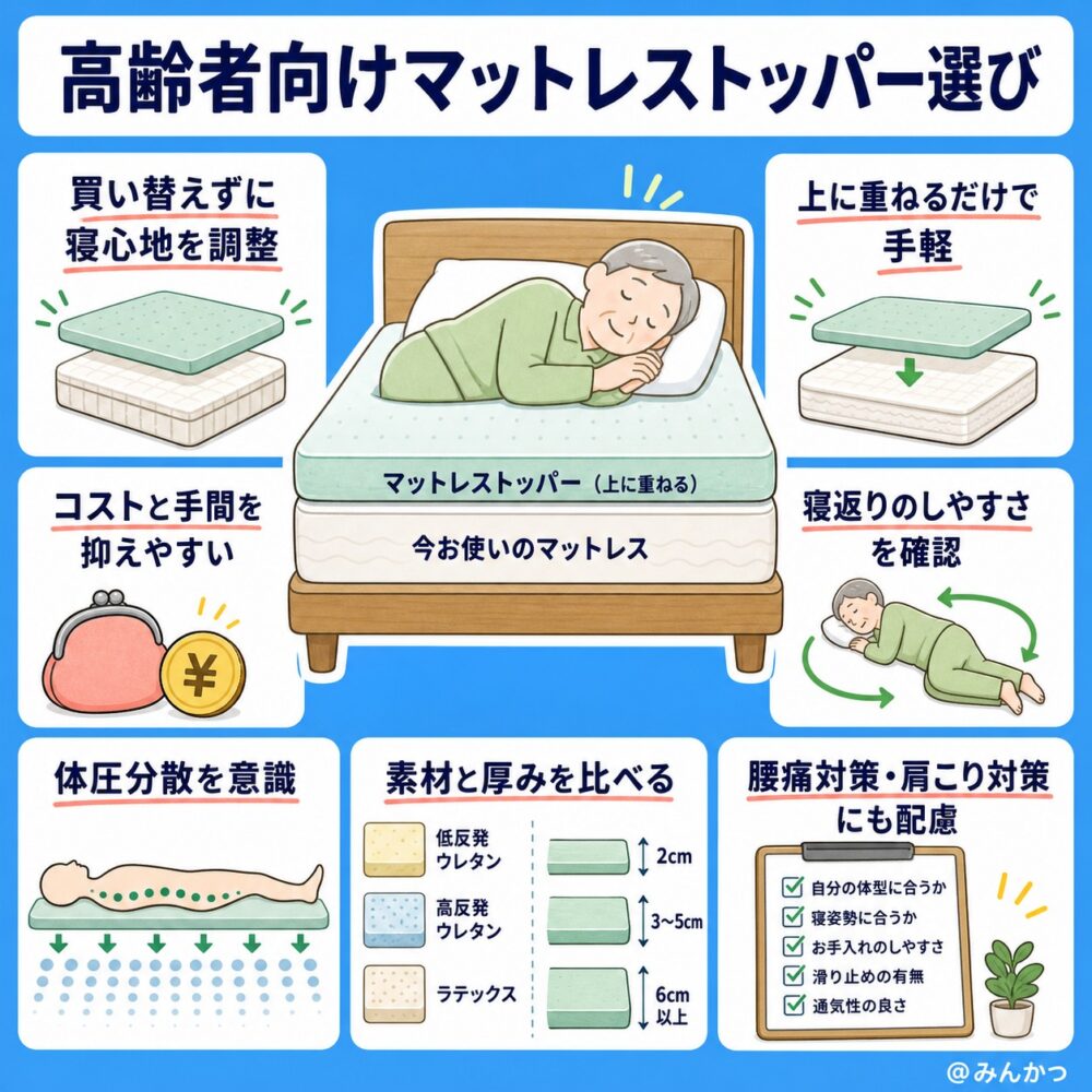 マットレストッパーのおすすめ