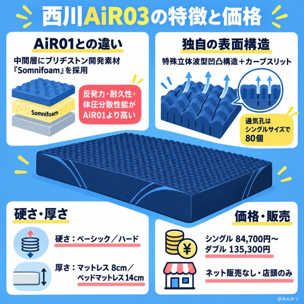 西川エアー(AiR)の良い口コミvs悪い評判 ※購入前に要確認 - みんかつ