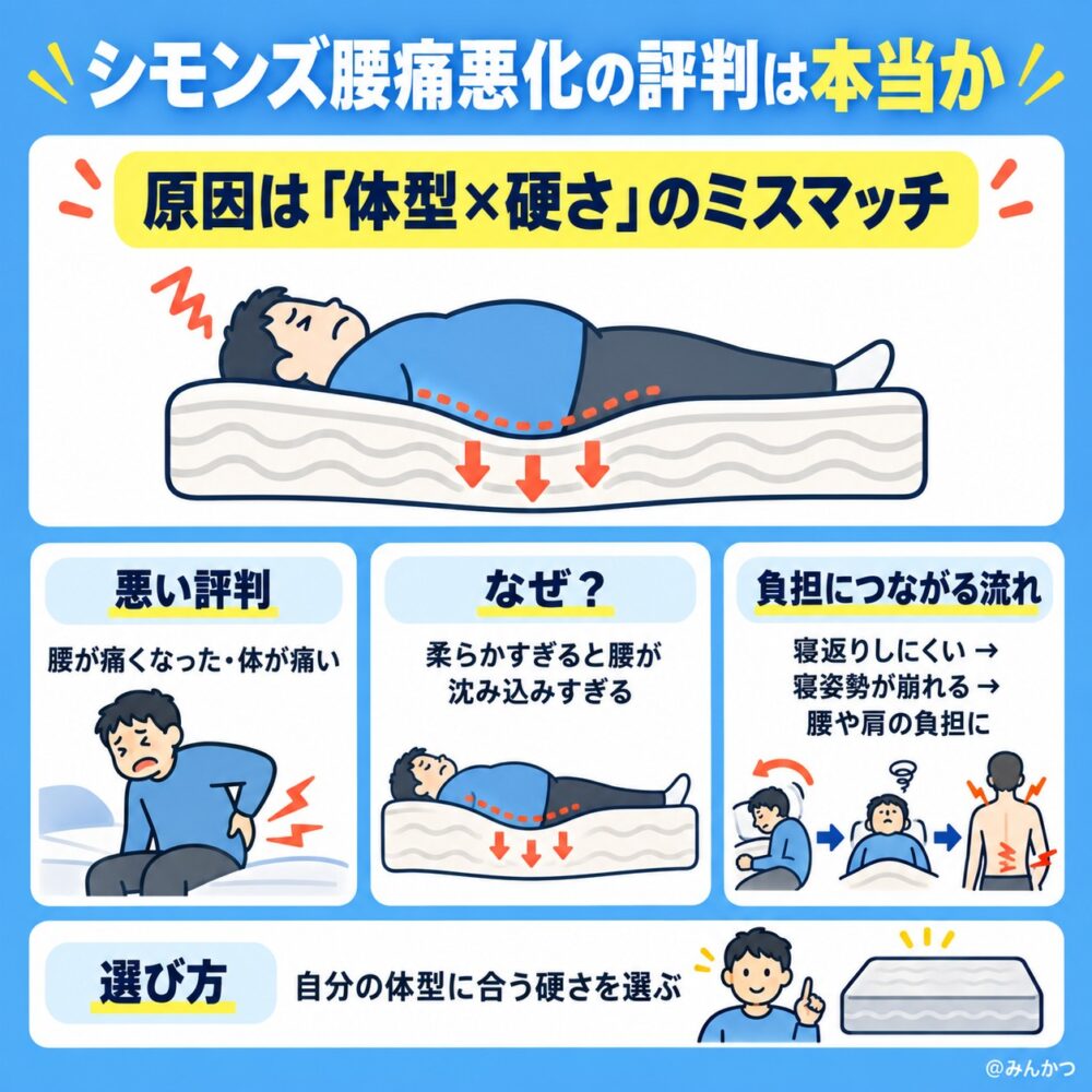腰痛悪化・体が痛い