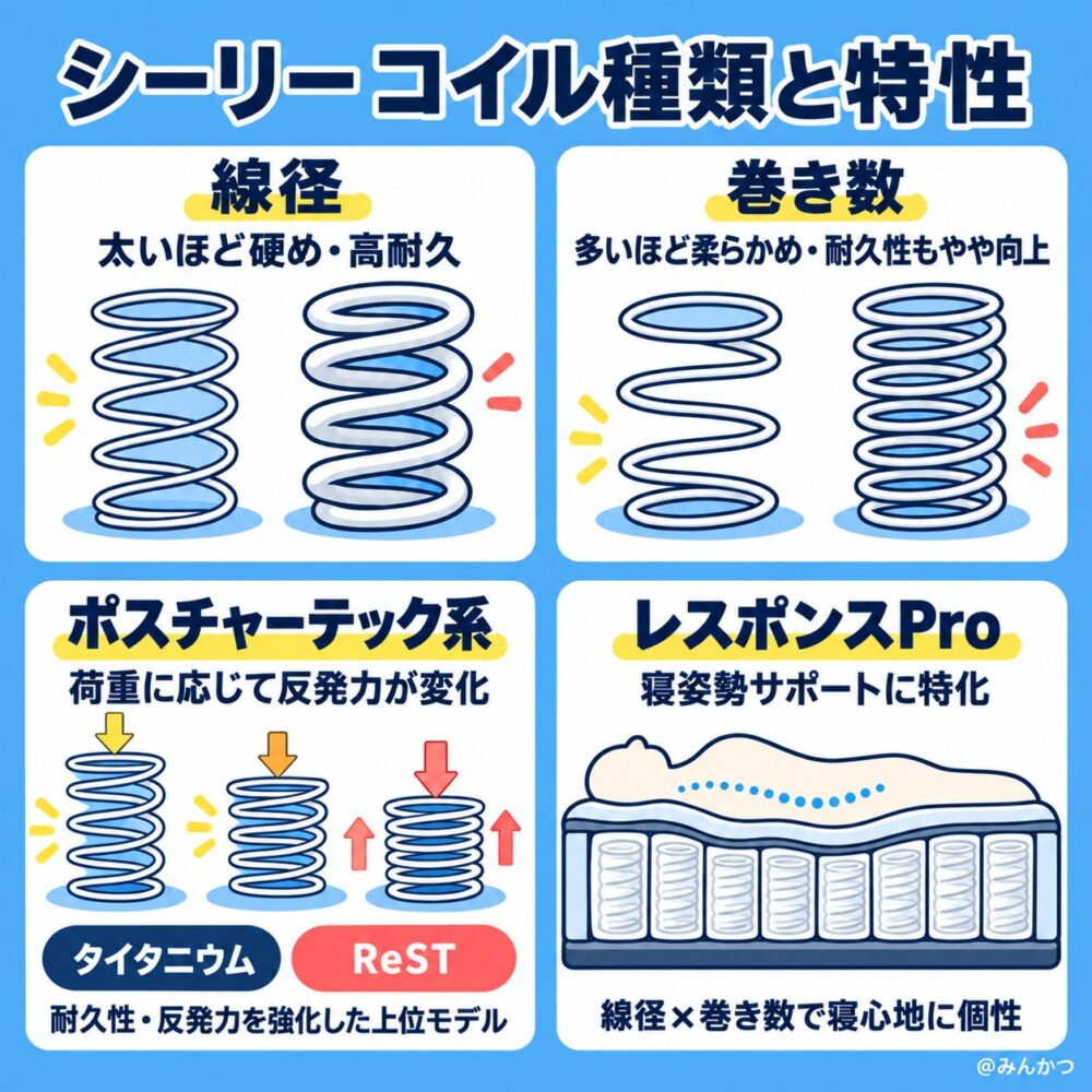 コイルの違い解説