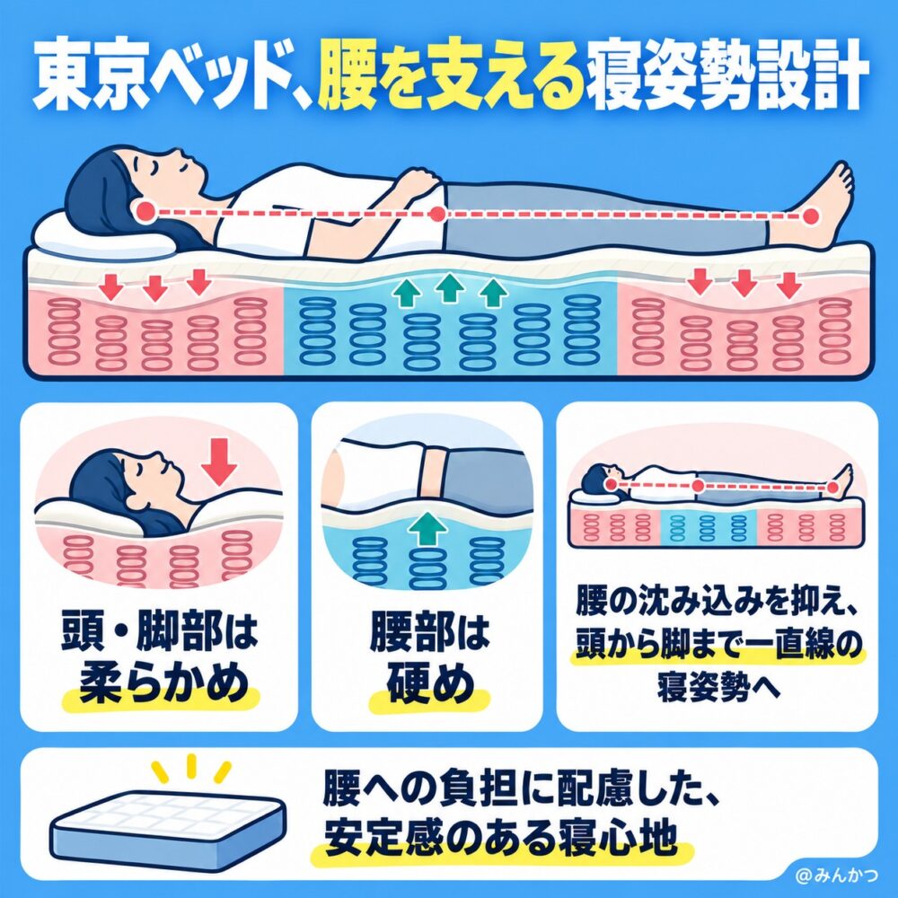 ①寝姿勢サポート