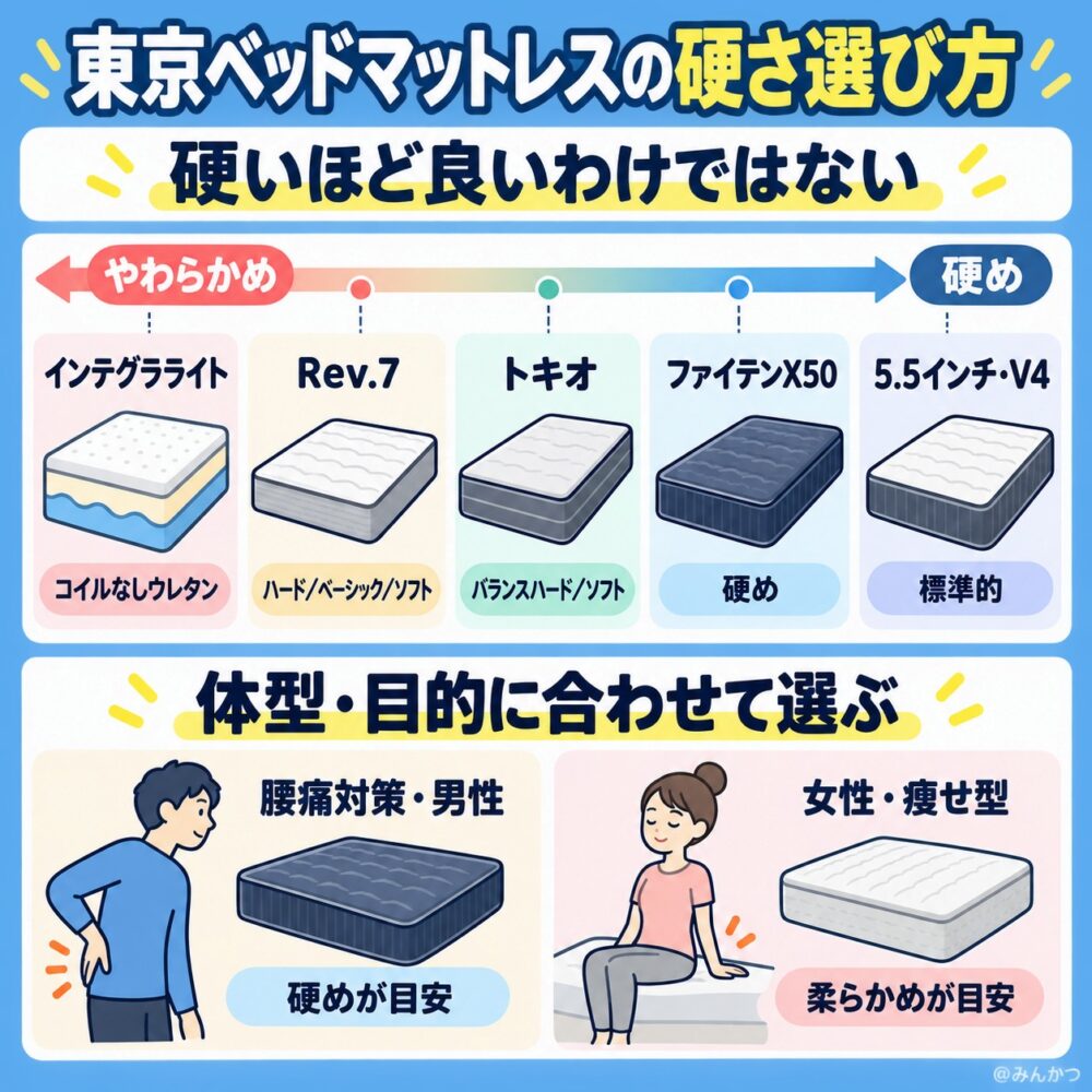 Q.硬さはどれくらい？